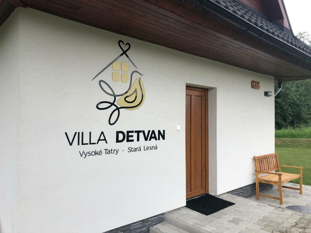 Villa Detvan Stara Lesna Bagian luar foto